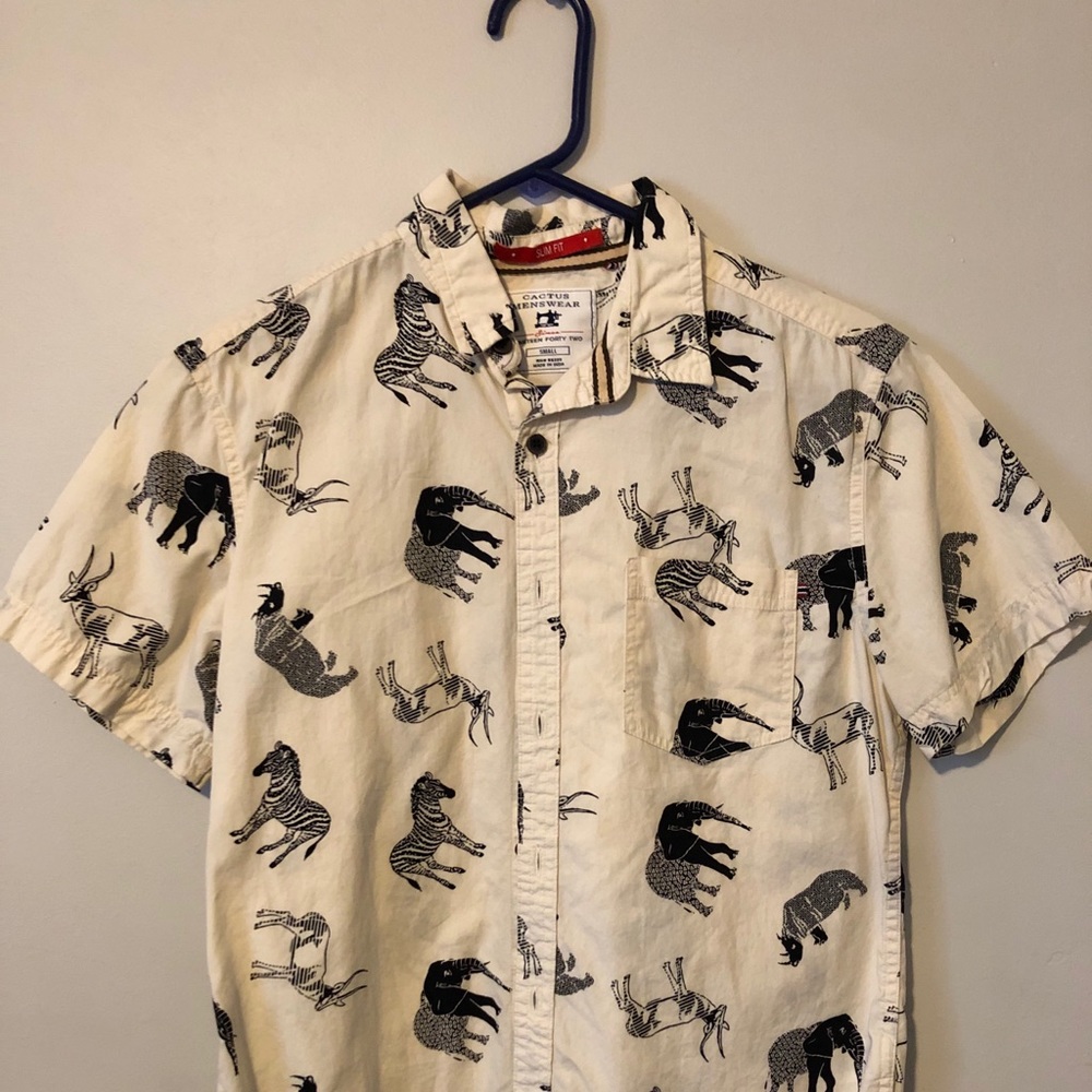Cactus Menswear short sleeve shirt